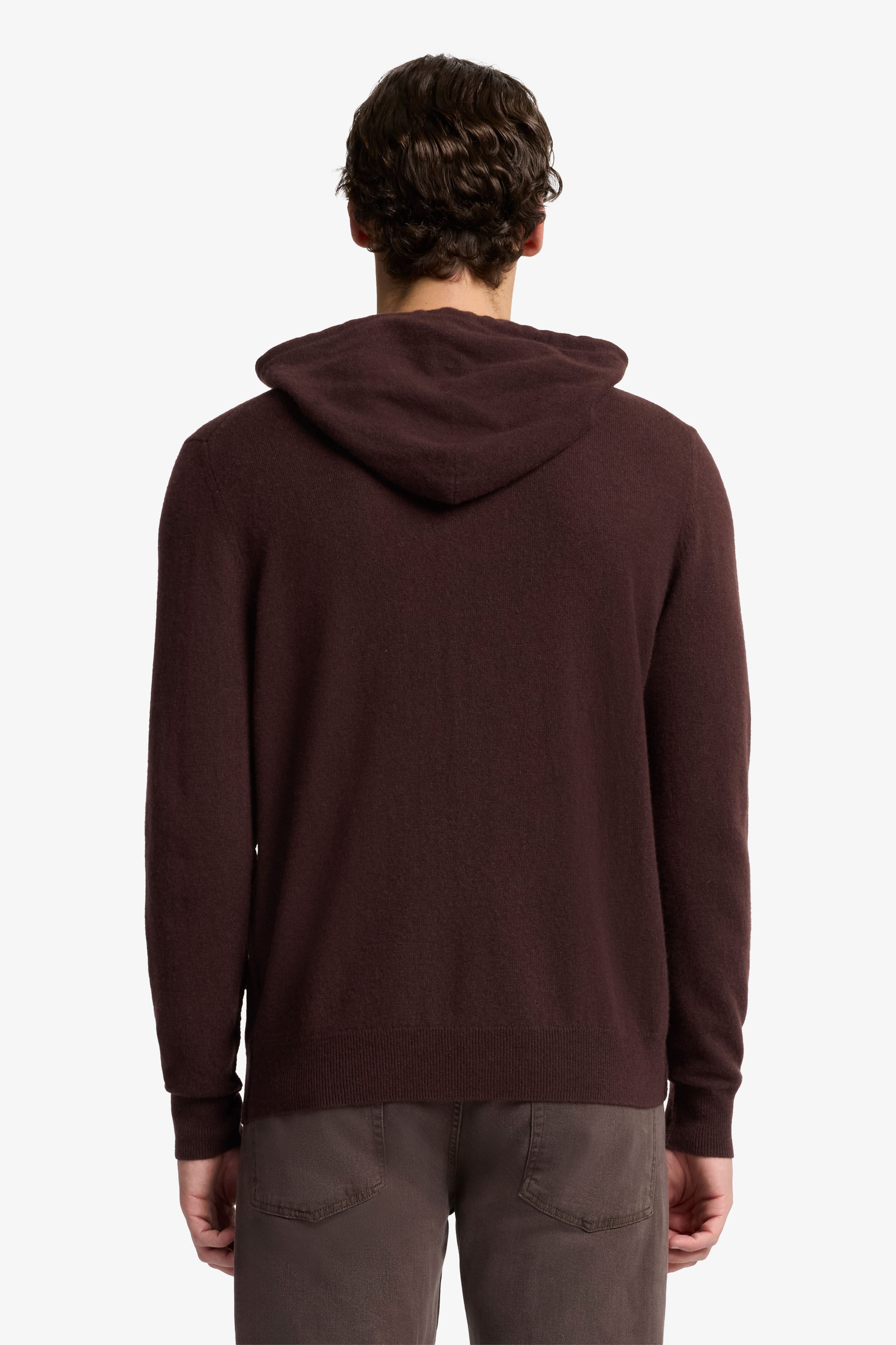 HOODIE CASHMERE COFFEE BEAN
