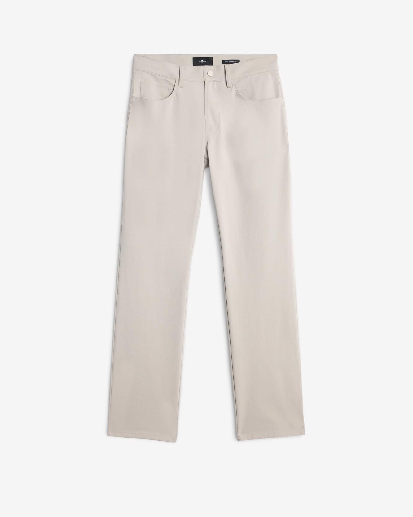 LUXE PERFORMANCE KNIT THE STRAIGHT IN STONE