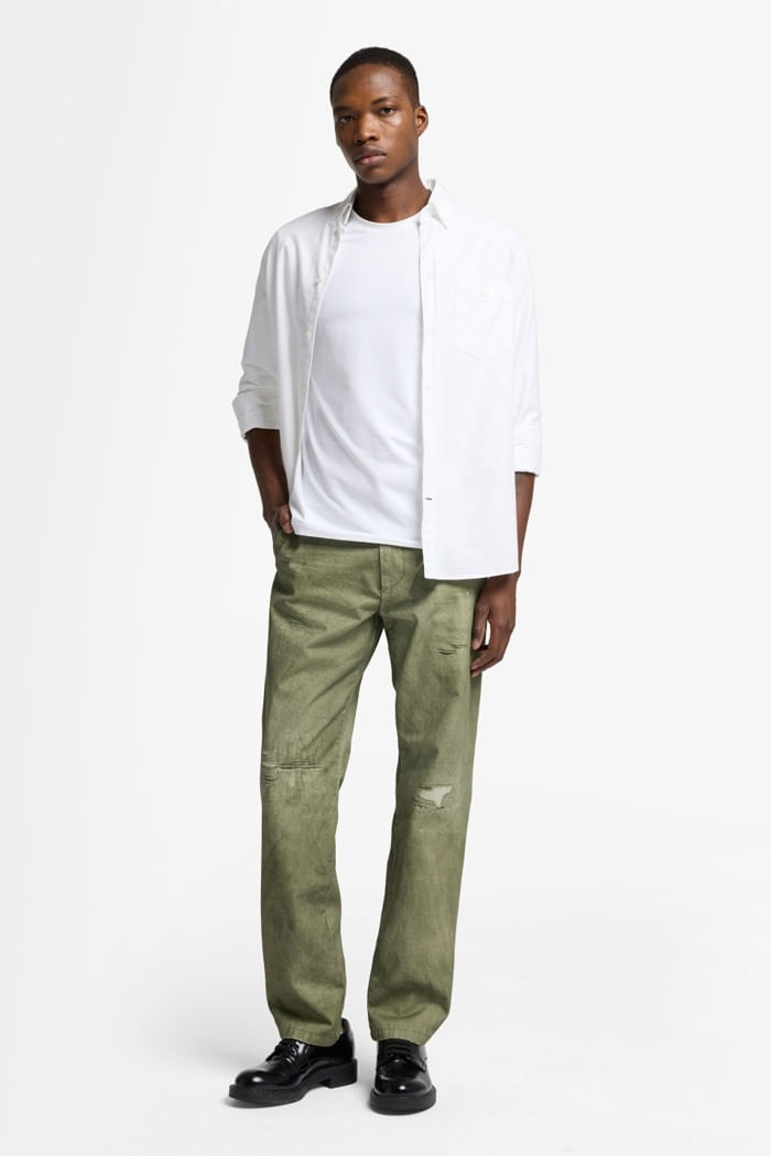 DIGITAL PRINT STRAIGHT CHINO IN RUSSEL
