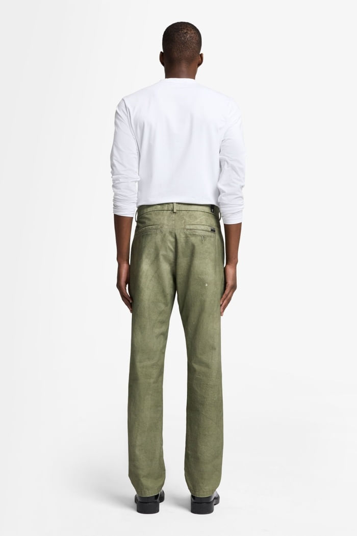DIGITAL PRINT STRAIGHT CHINO IN RUSSEL