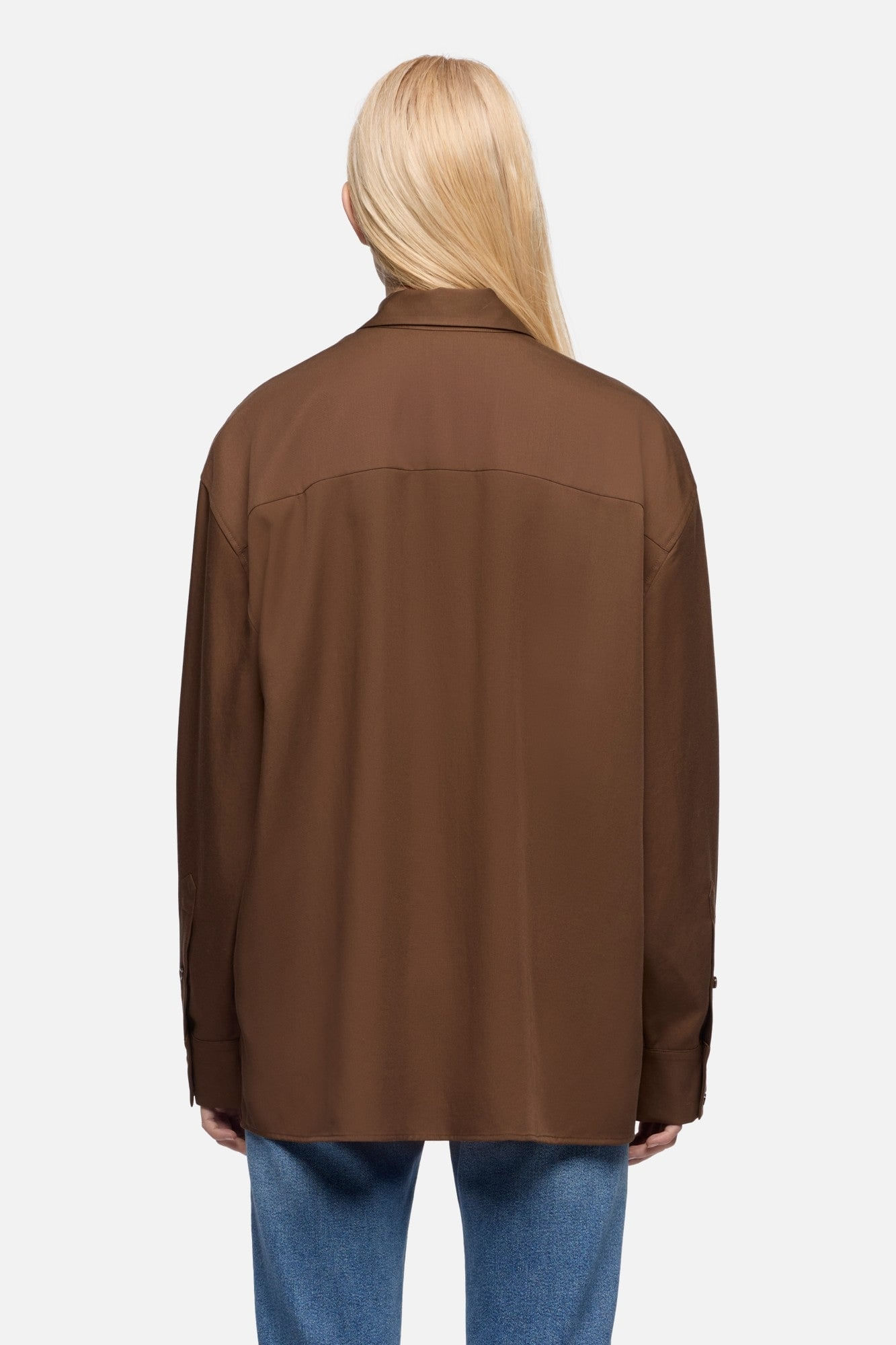 MILITARY SHIRT LYOCELL COCOA