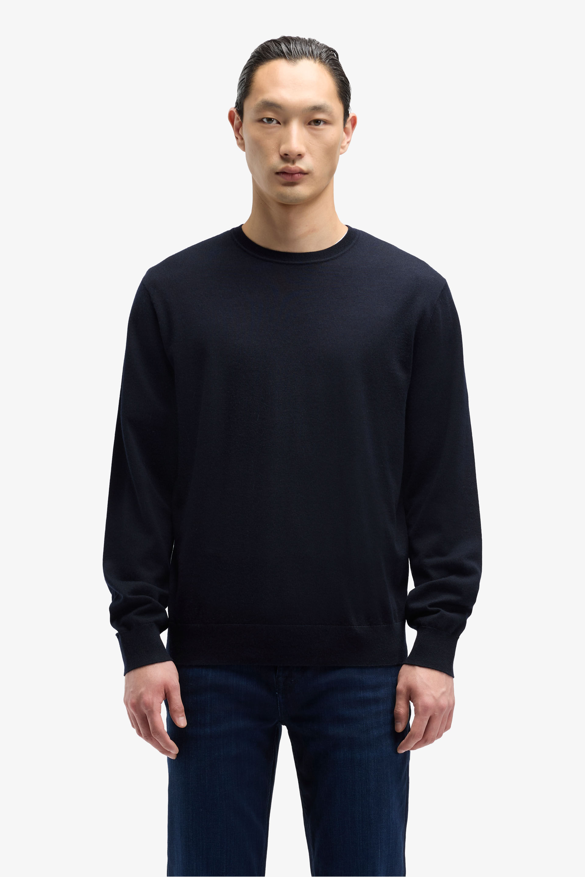 CREWNECK PULLOVER WOOL BLEND