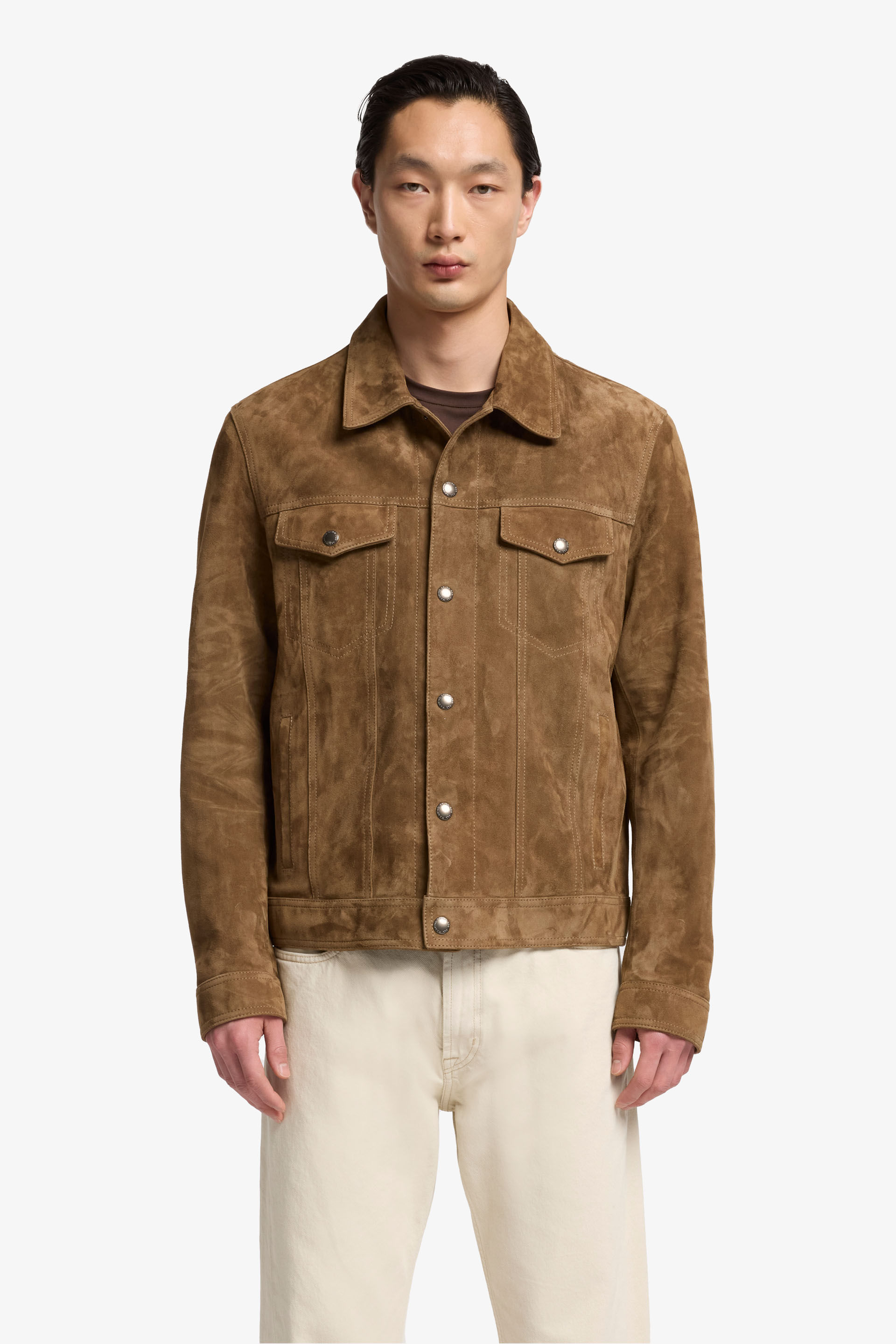 TRUCKER SUEDE CHESTNUT