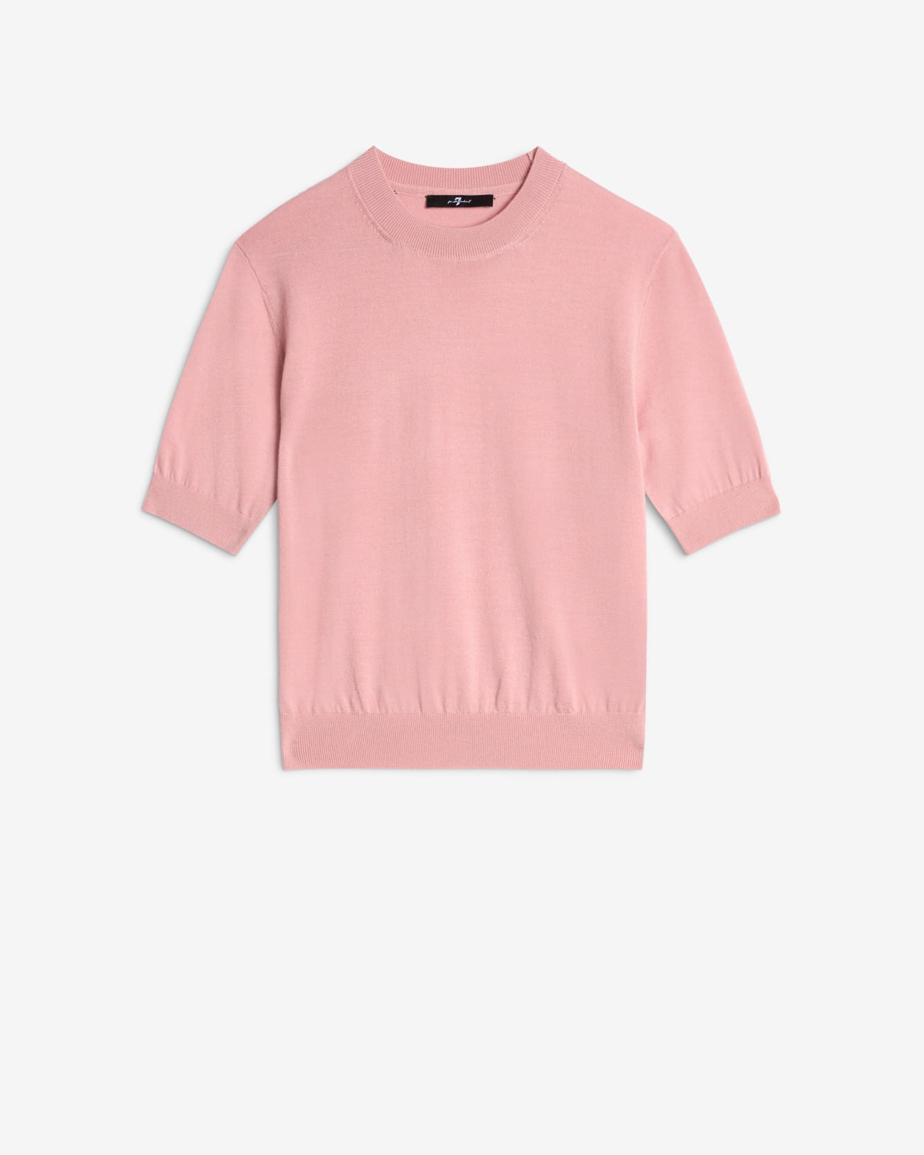 SHIRT SLEEVE WOOL BLEND PINK