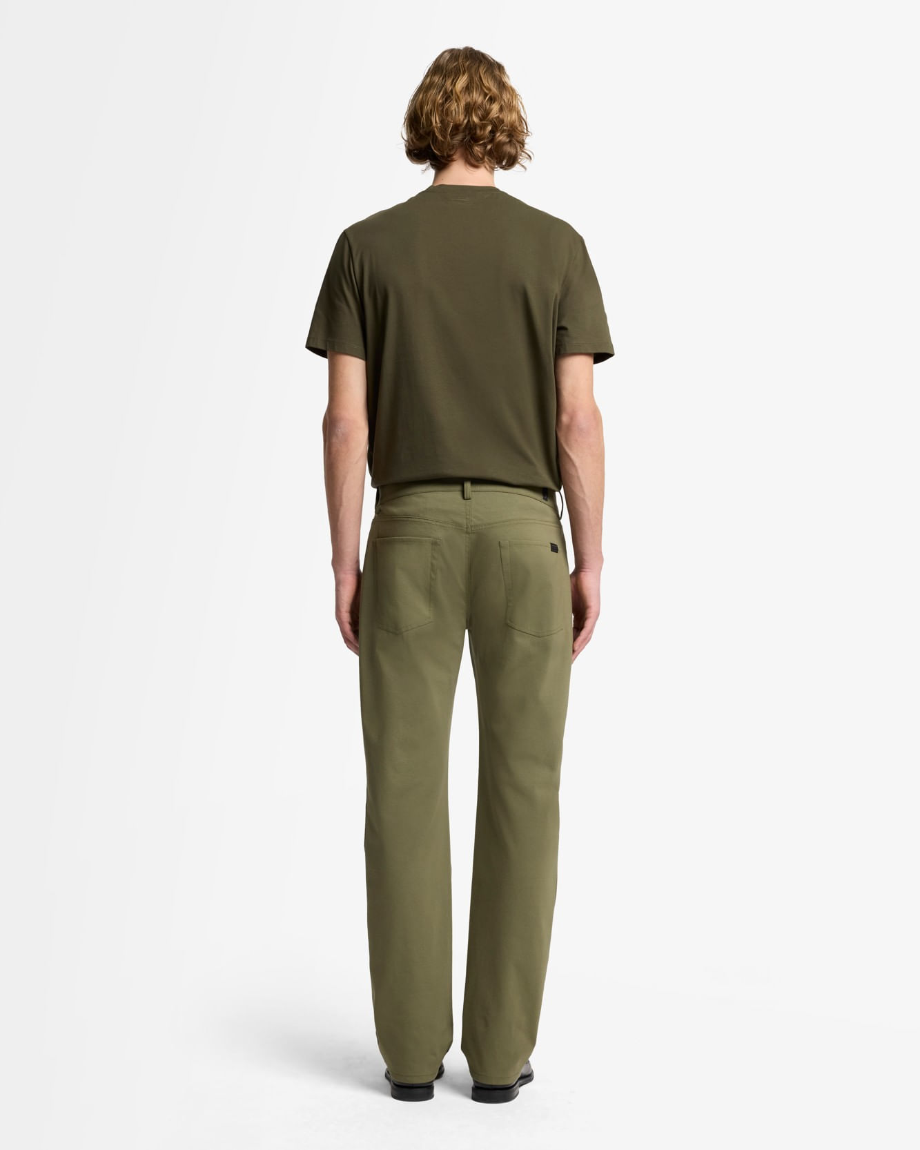LUXE PERFORMANCE KNIT THE STRAIGHT IN ARMY