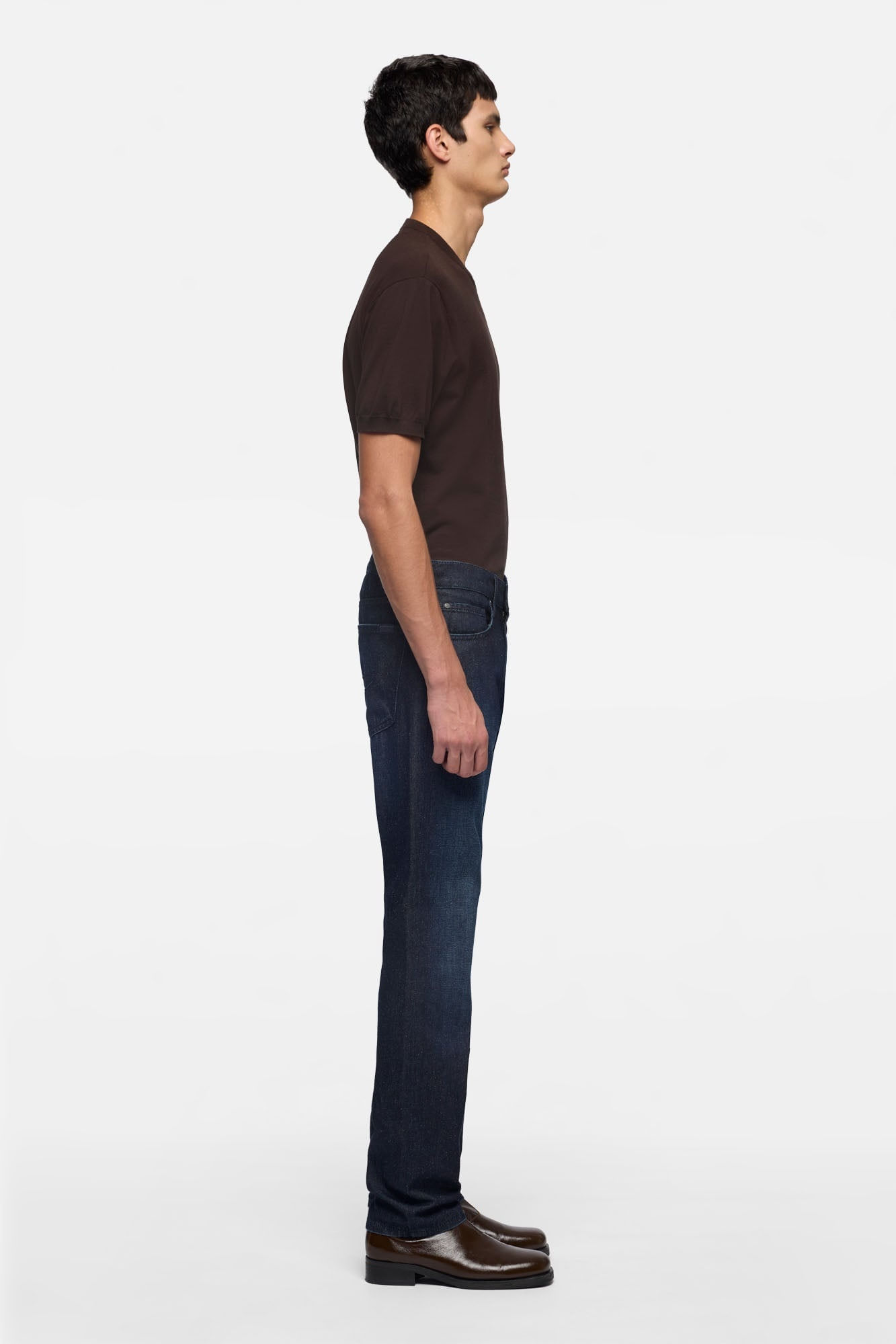 THE STRAIGHT IN SILK DENIM CONSTELLATION