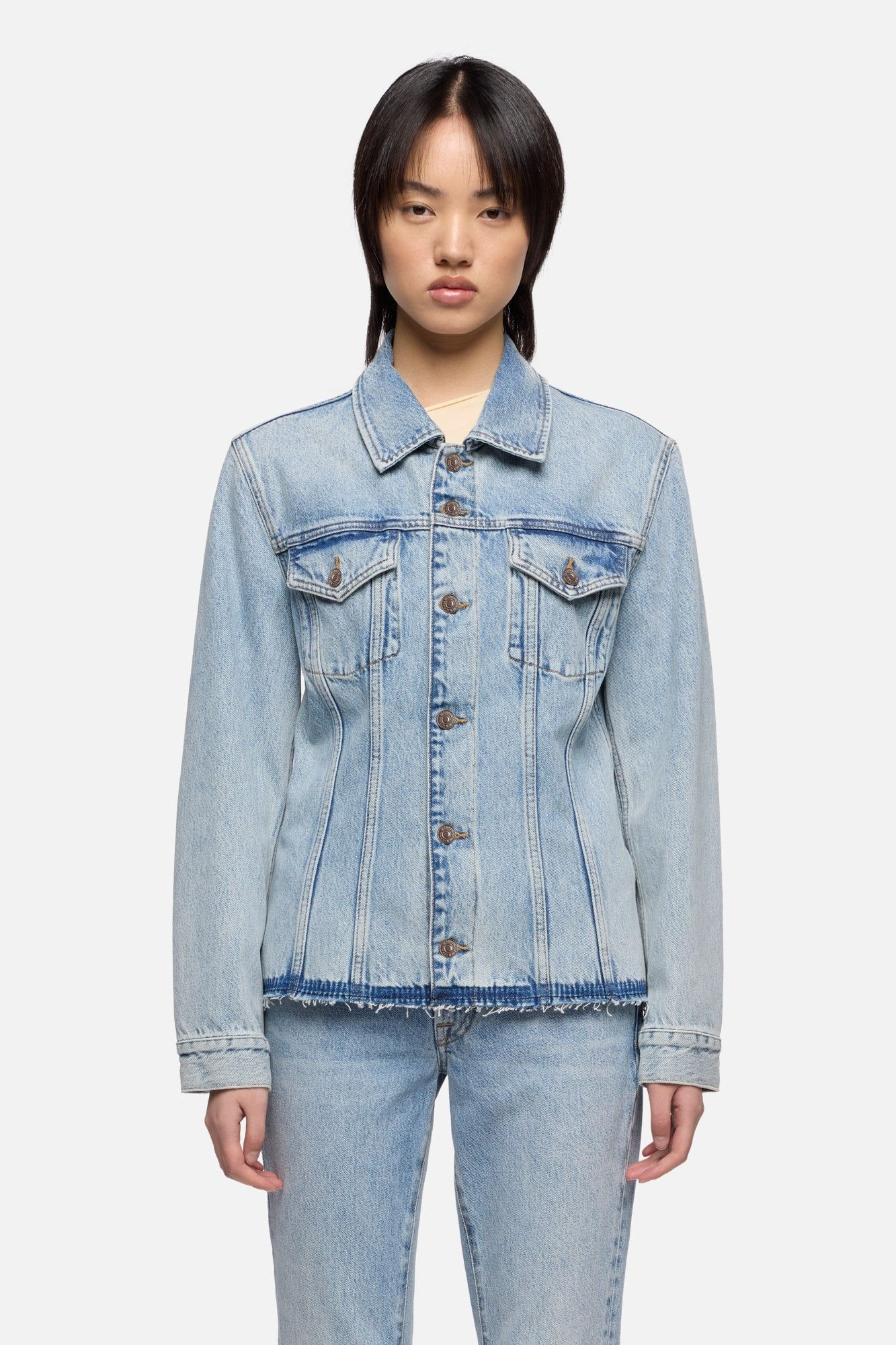 CINCHED TRUCKER BLUE EROSION