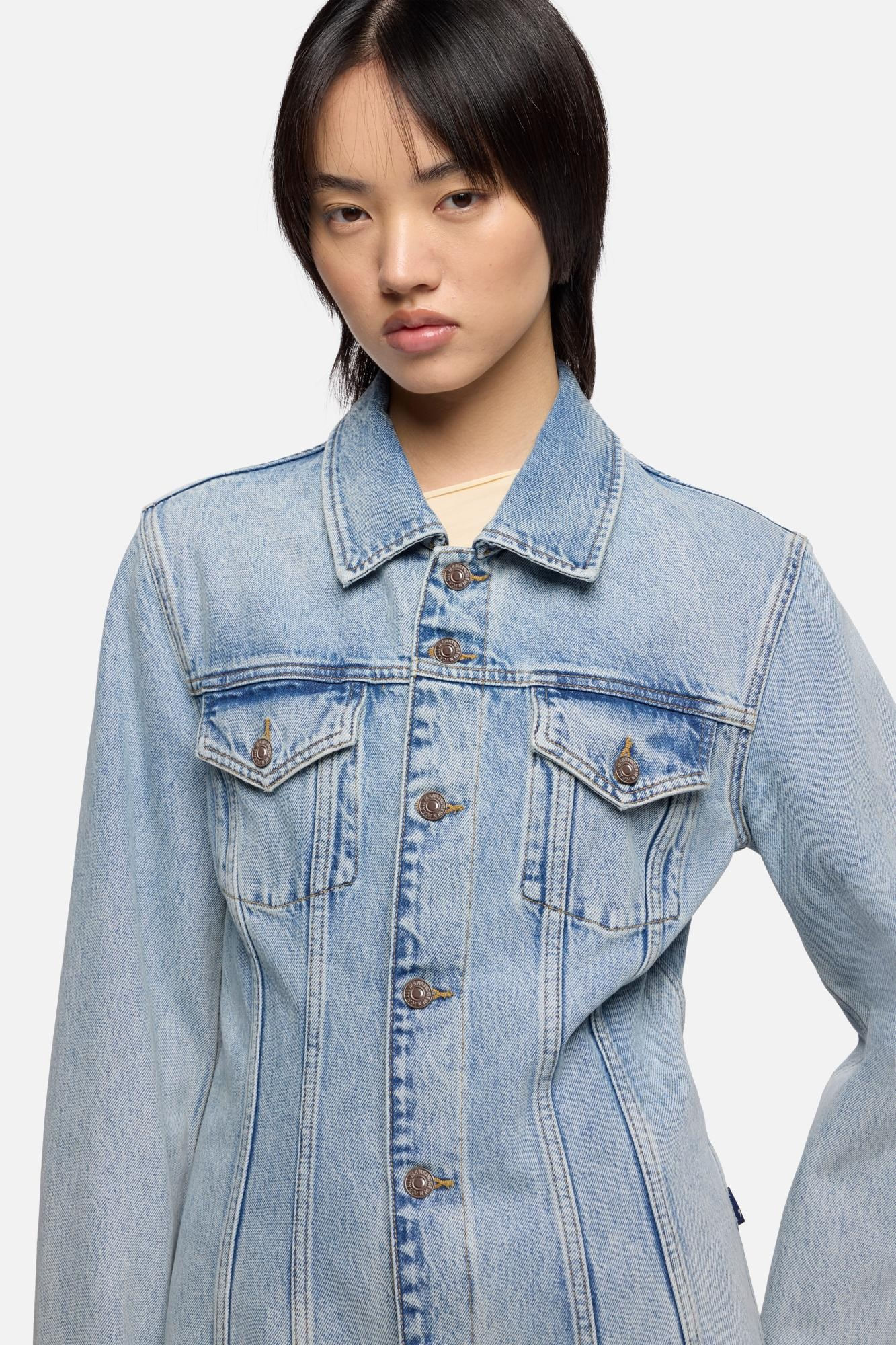 CINCHED TRUCKER BLUE EROSION