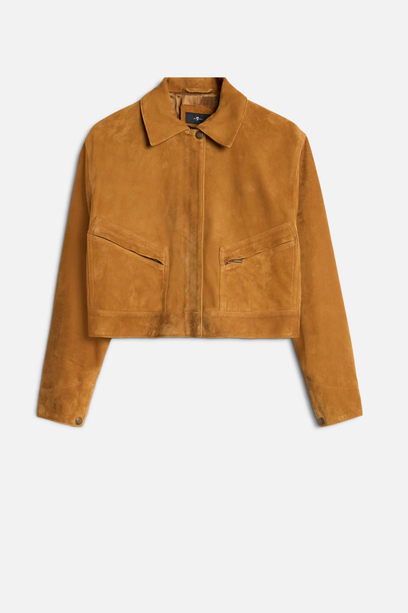 UTILITY JACKET SUEDE CARAMEL