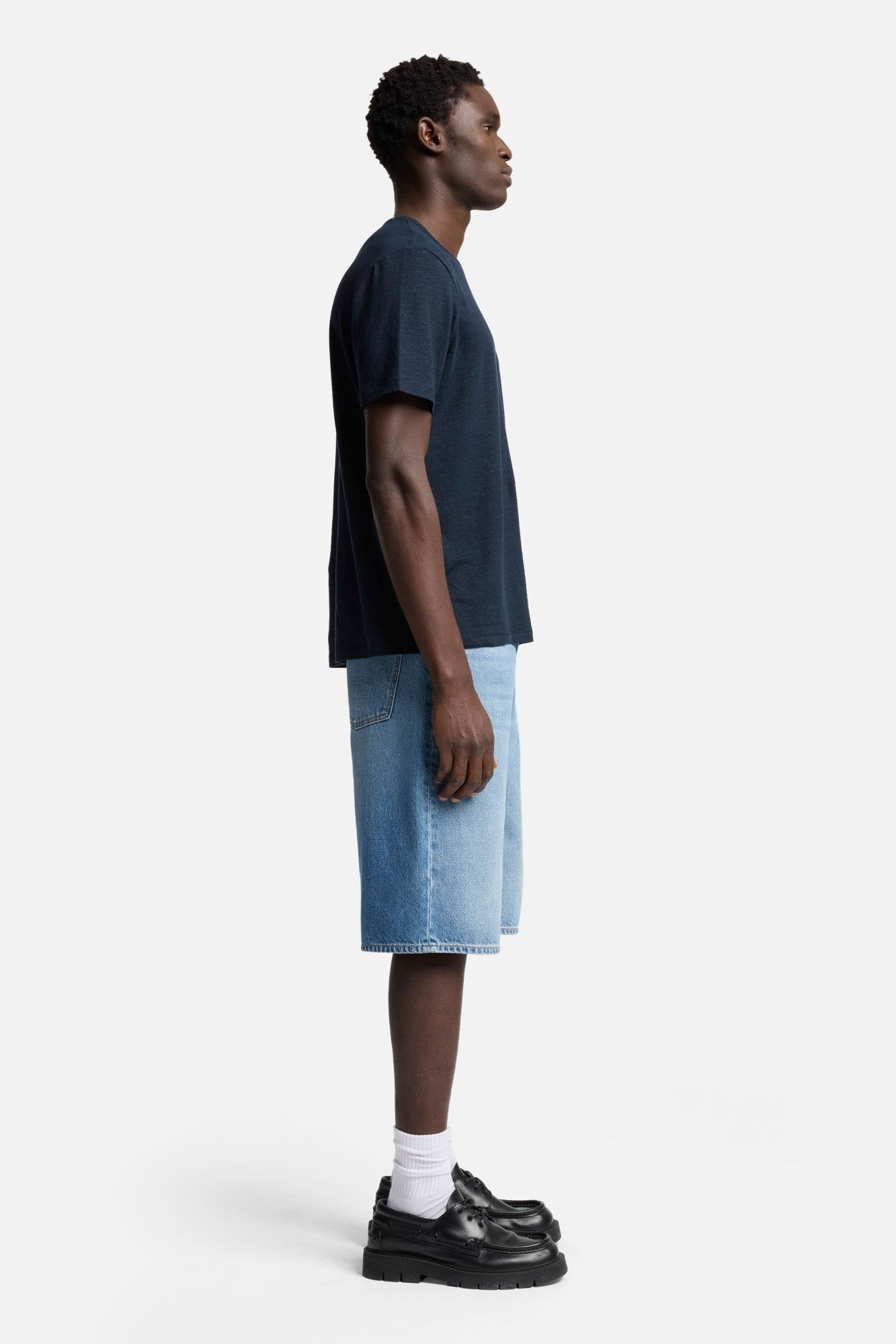T-SHIRT LINEN OCEAN FLOOR