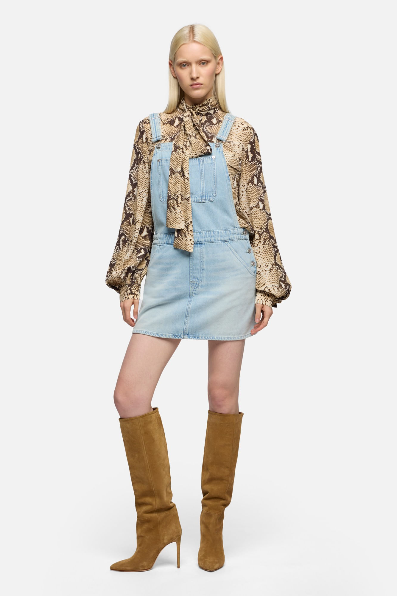 DUNGARESS SKIRT SUNLOVER