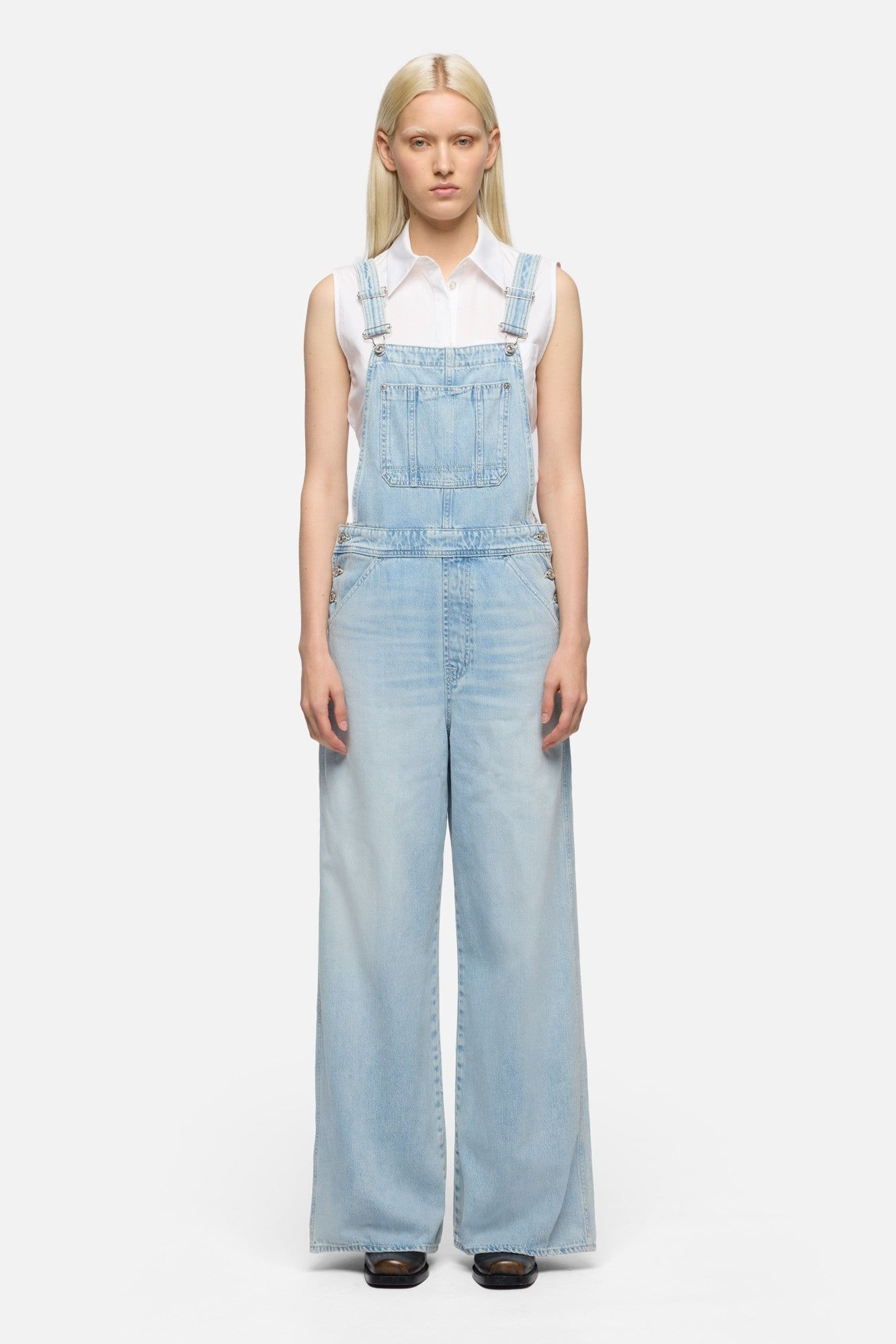 DUNGARESS WIDE LEG SUNLOVER