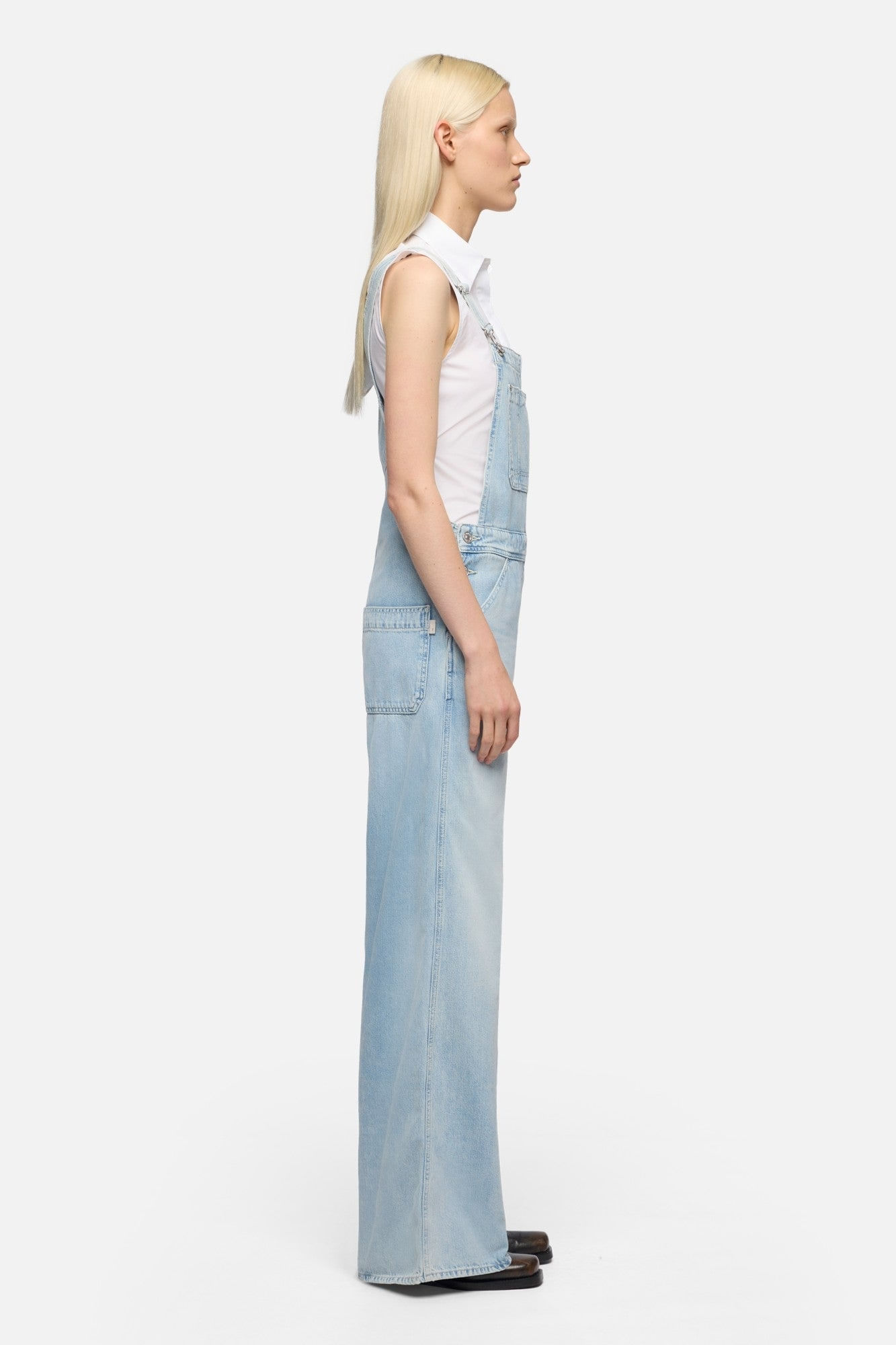 DUNGARESS WIDE LEG SUNLOVER