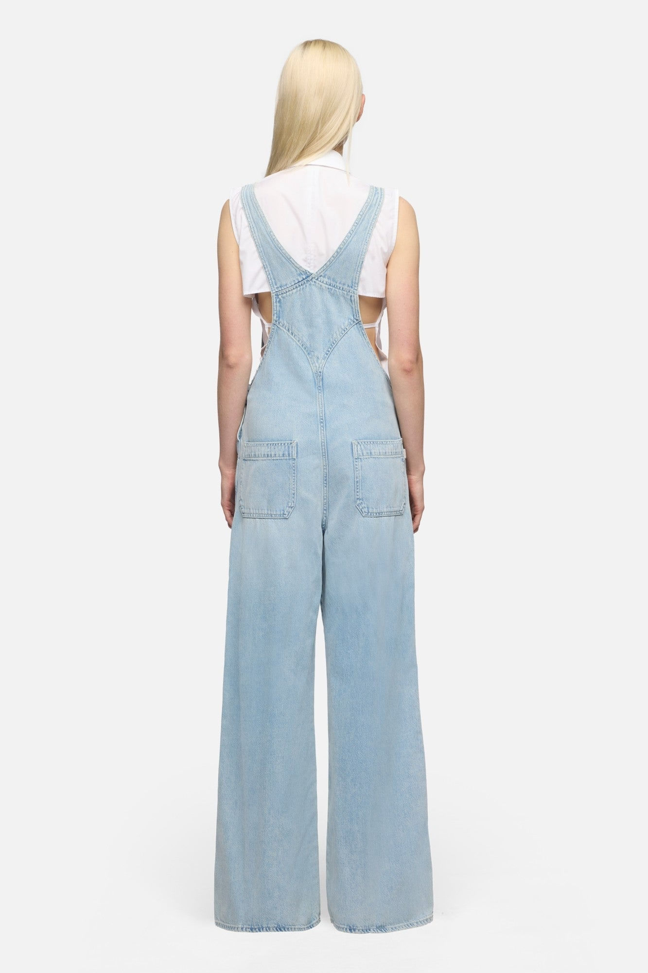 DUNGARESS WIDE LEG SUNLOVER