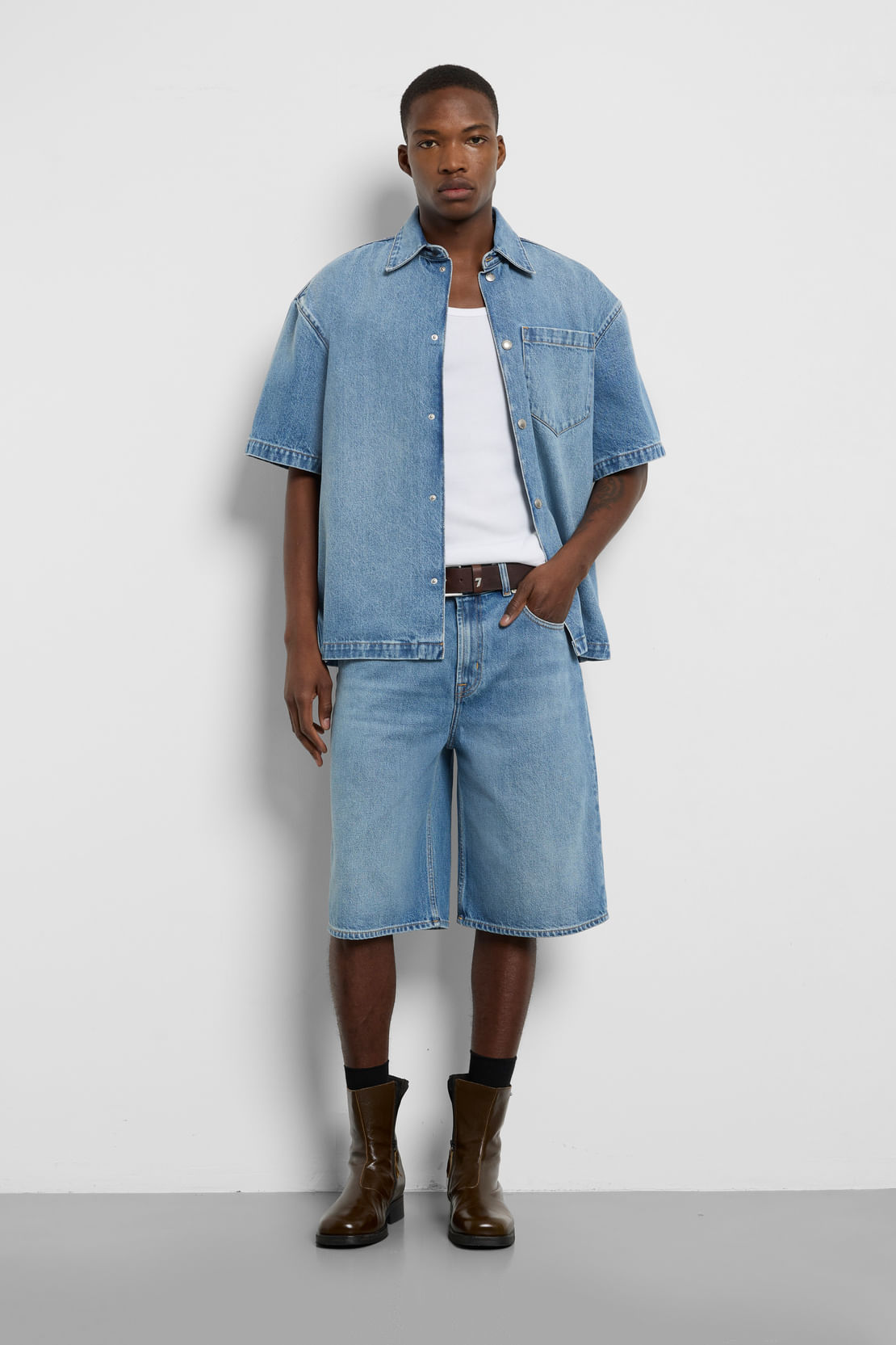 WIDE LEG SHORTS MASON