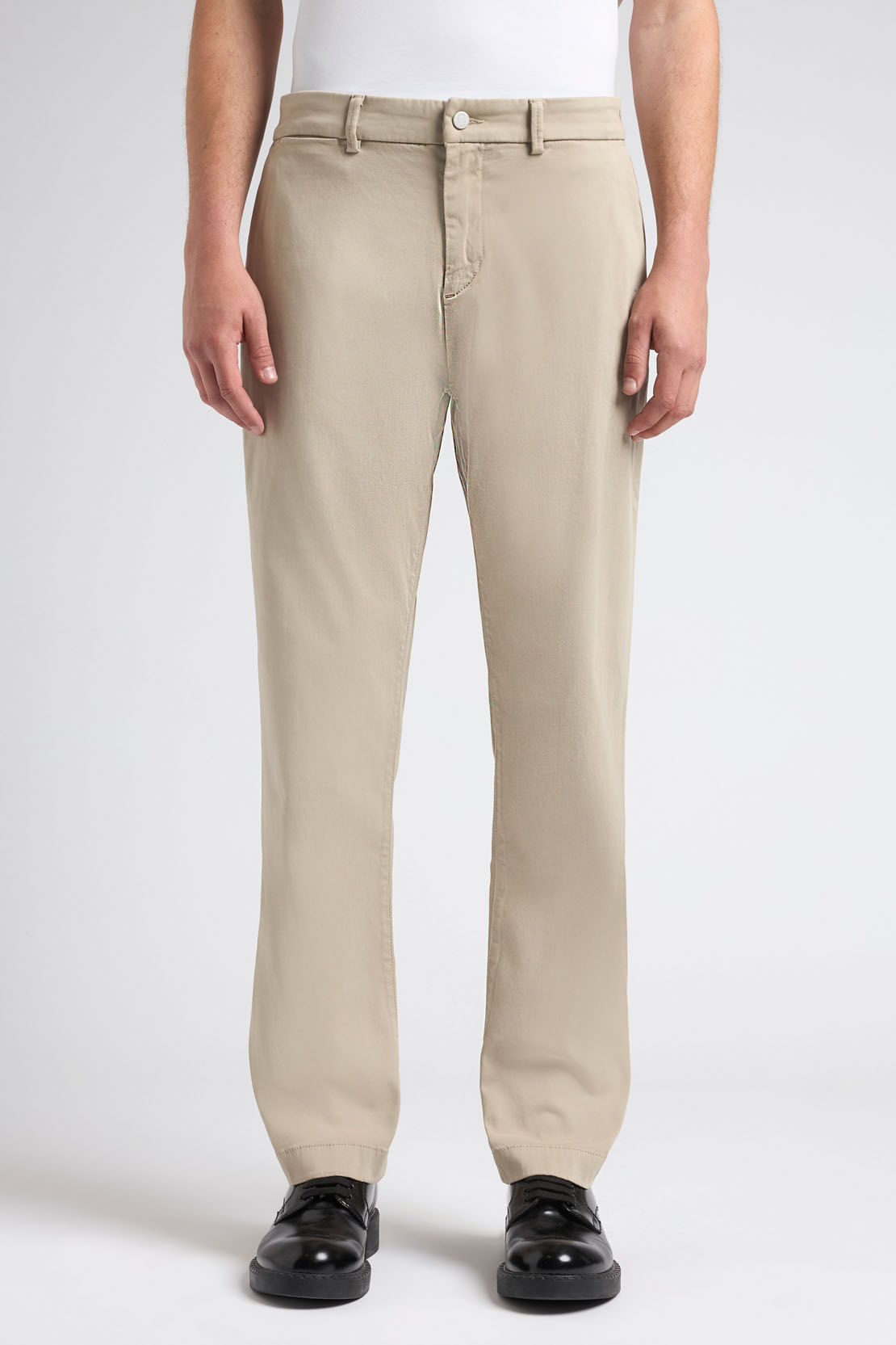 STRAIGHT CHINO SATEEN BISCUIT