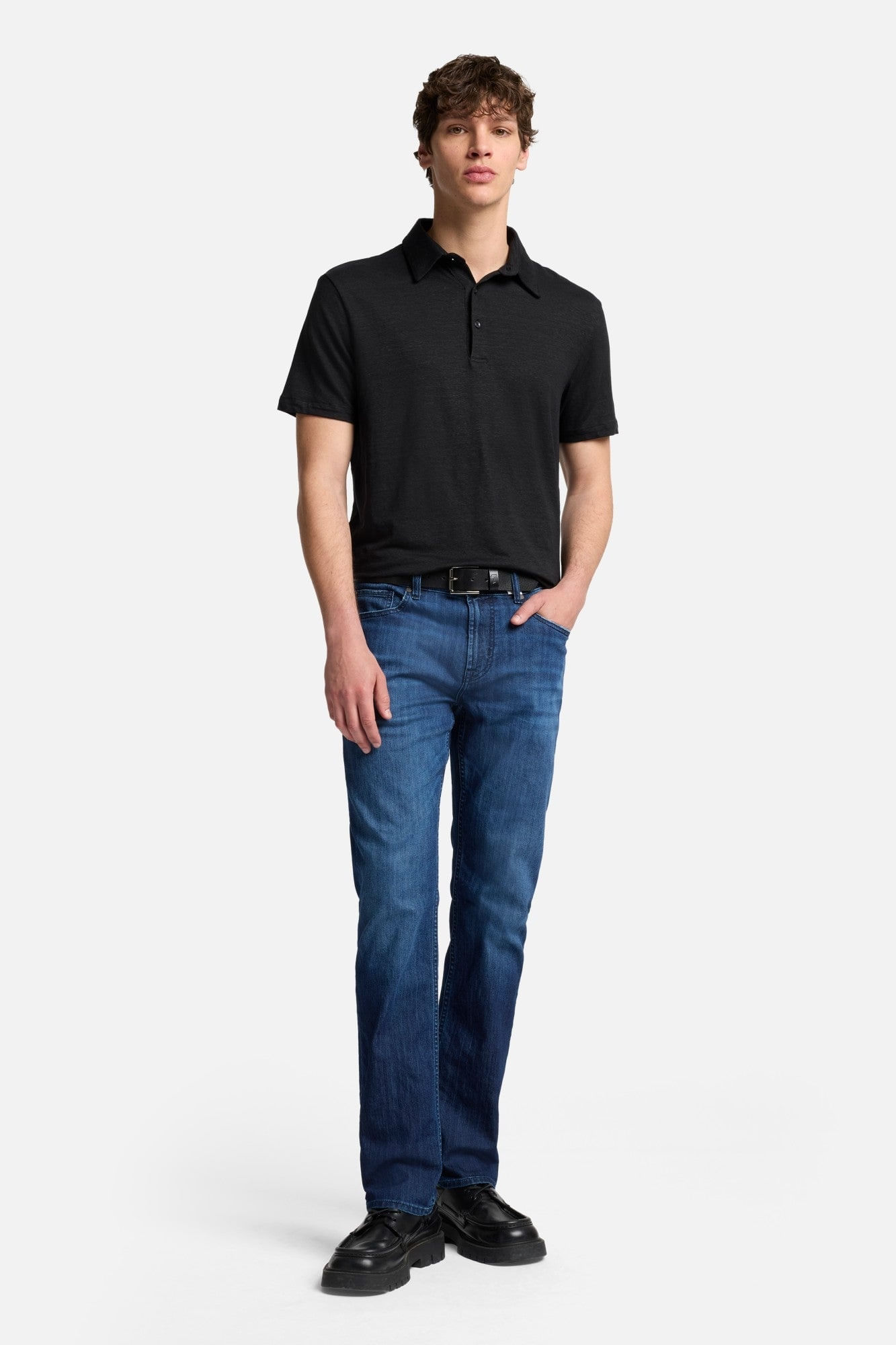 POLO LINEN BLACK