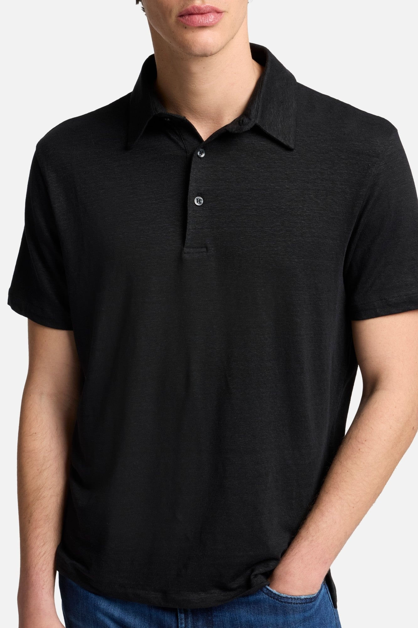 POLO LINEN BLACK