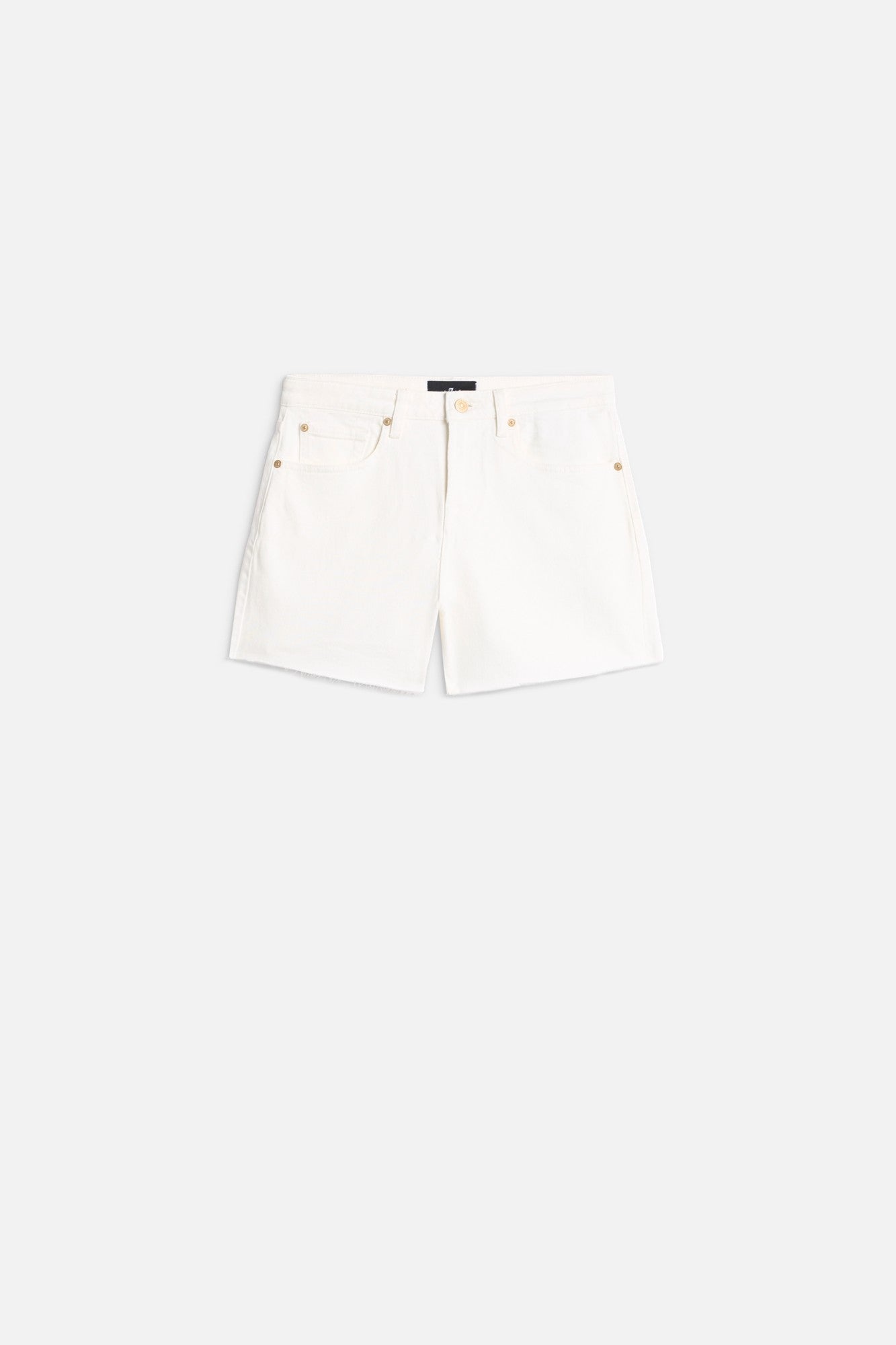 MONROE LONG SHORTS MILKYWAY WITH RAW CUT