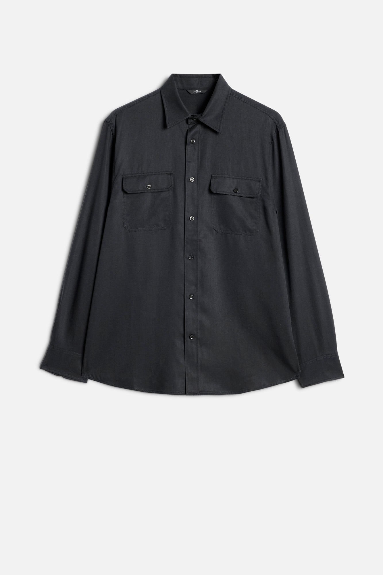 MILITARY SHIRT LYOCELL BLACK
