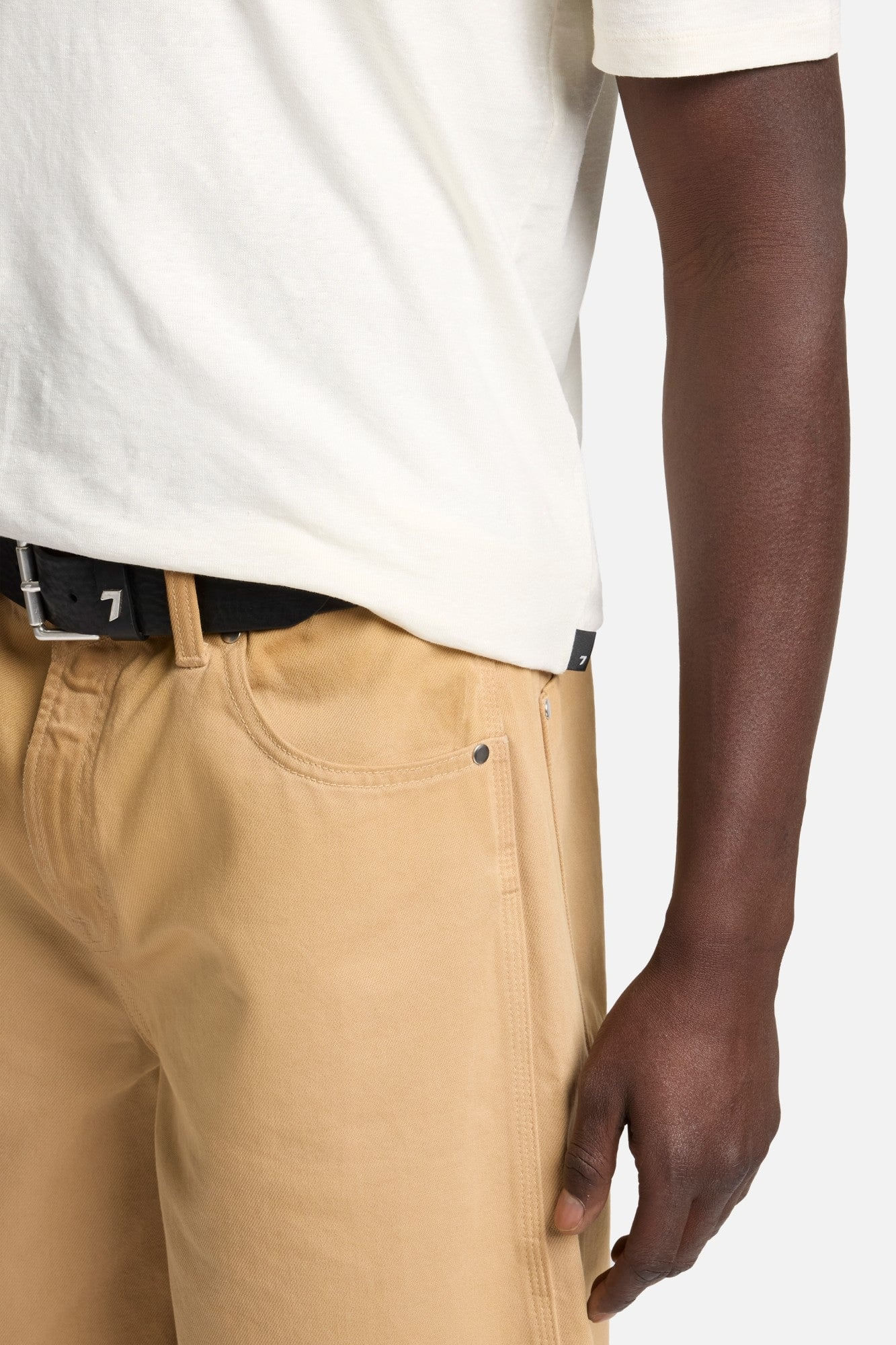 T-SHIRT LINEN WHITE