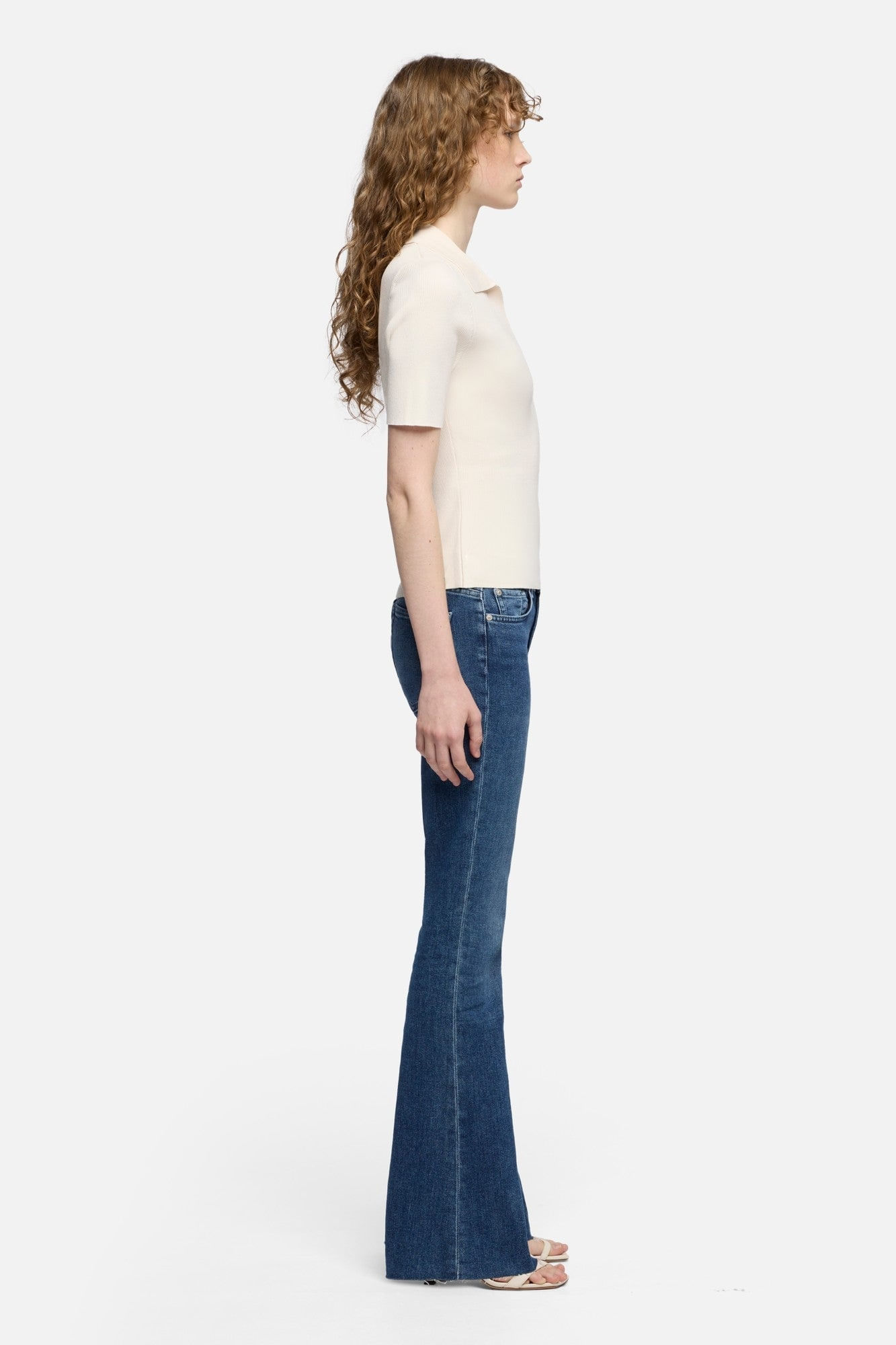 SHORT SLEEVE POLO RIB GLAZE