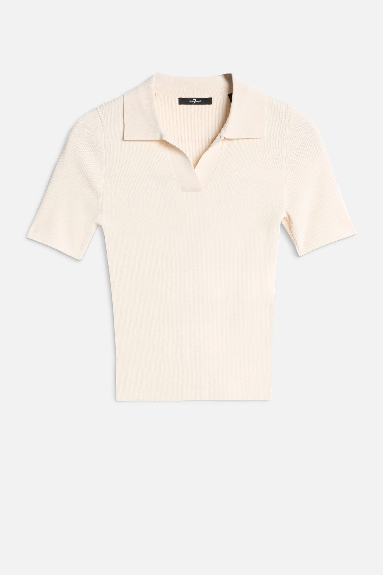 SHORT SLEEVE POLO RIB GLAZE