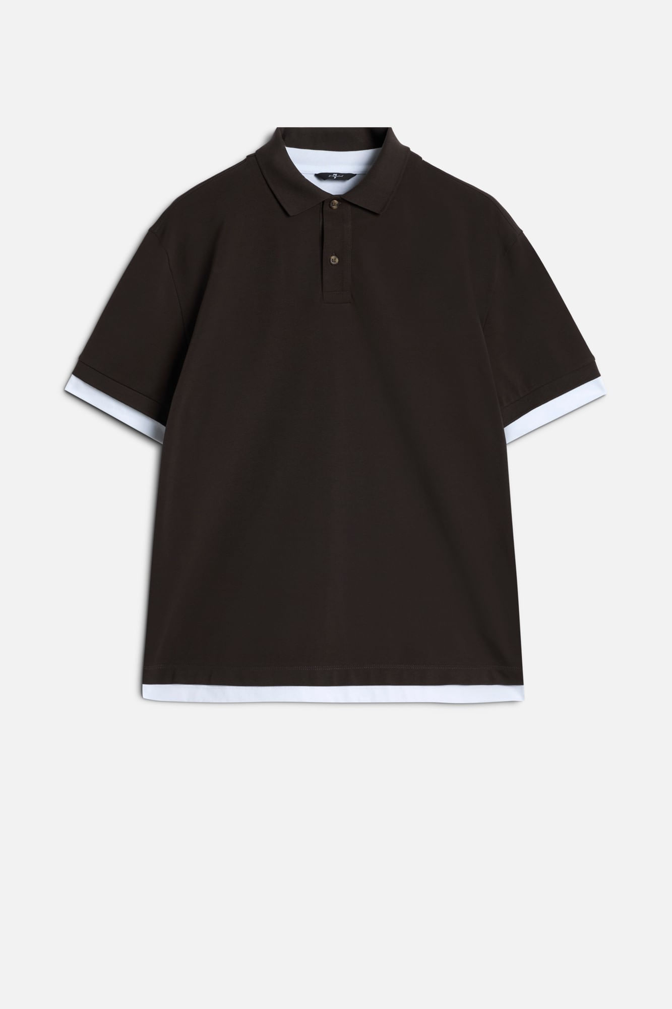 DOUBLE POLO COTTON ESPRESSO