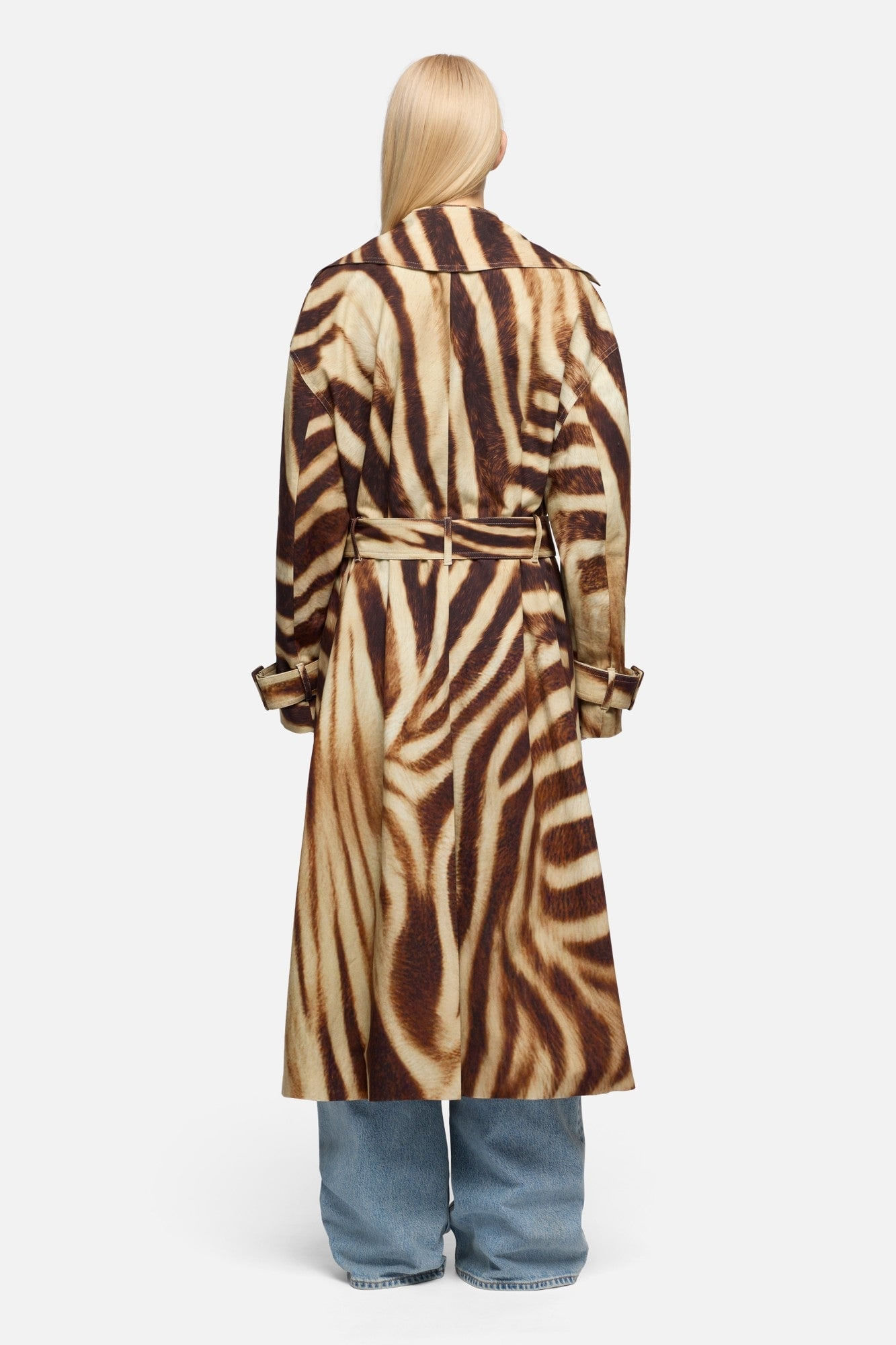 TRENCH CANVAS ZEBRA