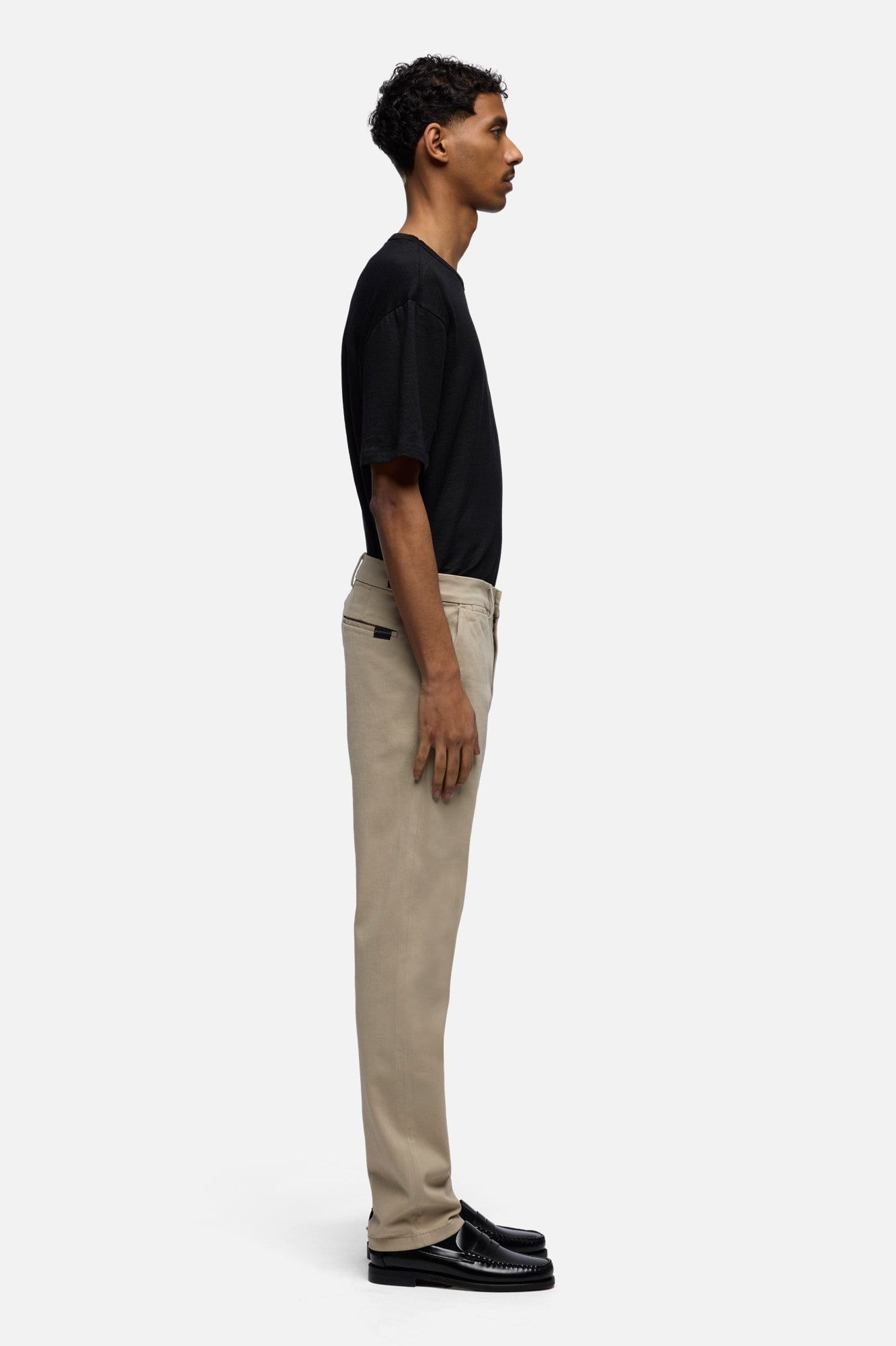 SLIMMY CHINO SATEEN BISCUIT